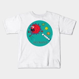 Vaccinated against Covid19 Kids T-Shirt